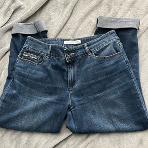 Chico's Platinum Denim Jeans in Deep Blue